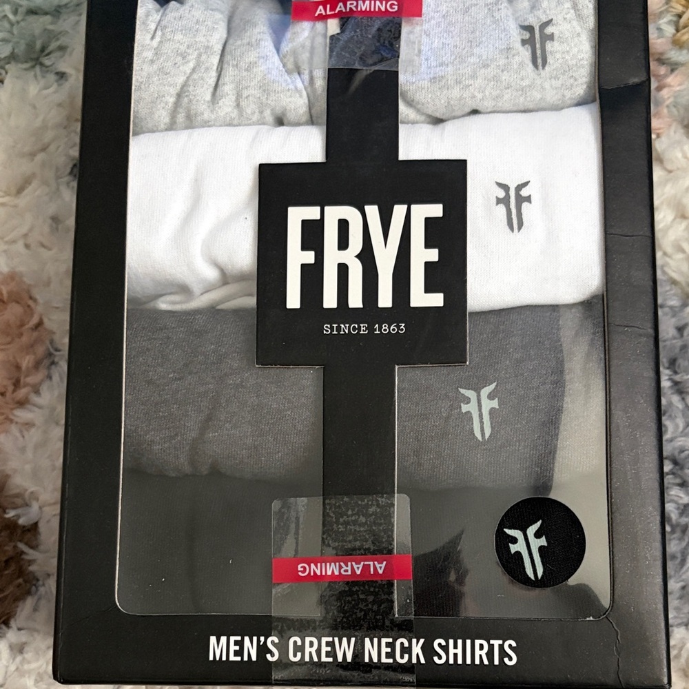 Frye Men's Crew Neck Shirt Set - 4 Pack